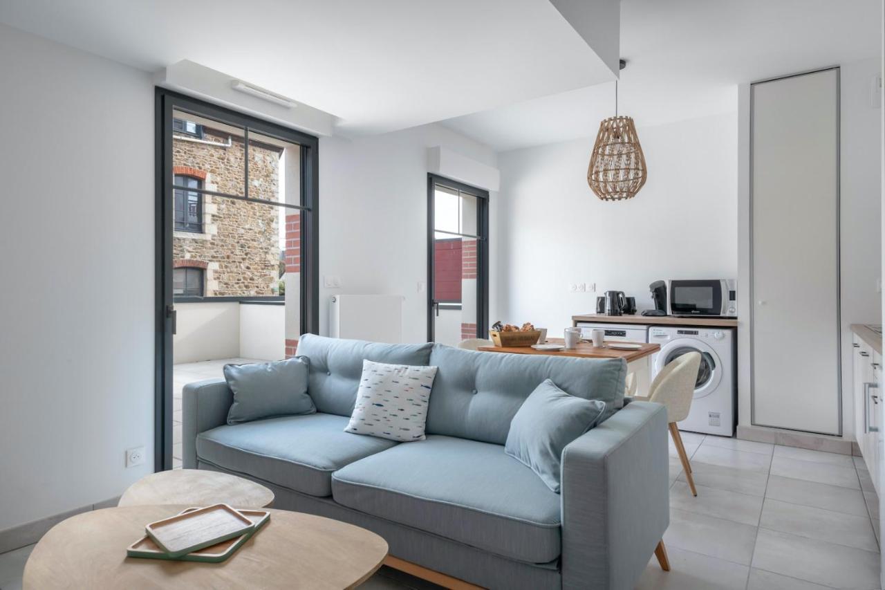 50M De La Plage, Bel Appartement Pour 4 Пленёф-Валь-Андре Экстерьер фото